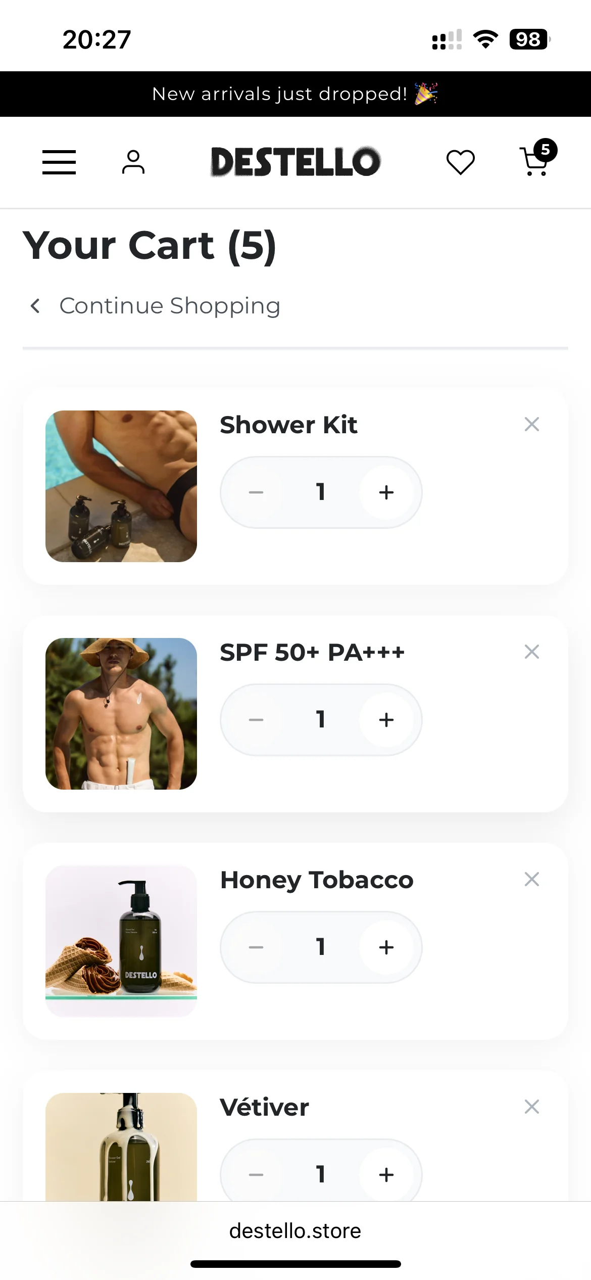 Destello mobile mockup 3